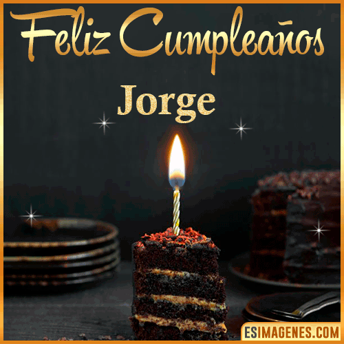 Feliz cumpleaños  Jorge