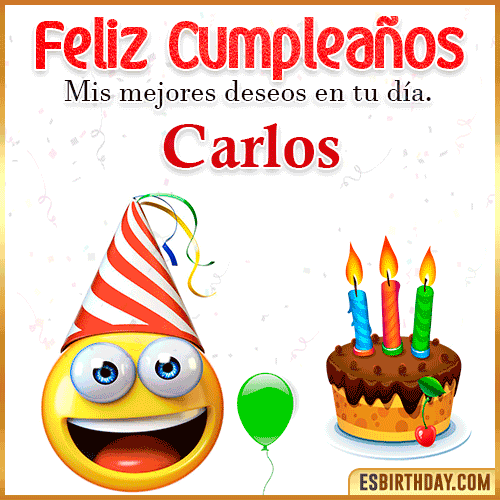 Imagen Feliz Cumpleaños  Carlos