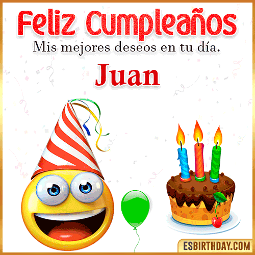 Imagen Feliz Cumpleaños  Juan