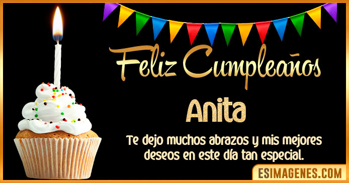 Feliz Cumpleaños Anita
