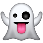 emoji de fantasma
