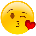 emoji mandar beso