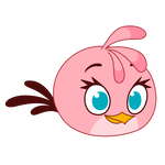 imagen pajaro rosado angry birds