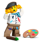lego pintor png
