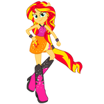 sunset equestria girl png