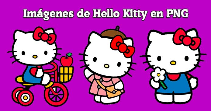 Imágenes Hello Kitty en PNG