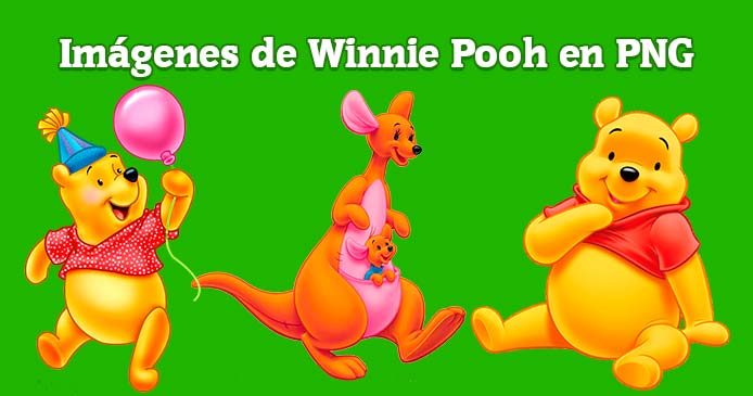Imágenes de Winnie Pooh en PNG