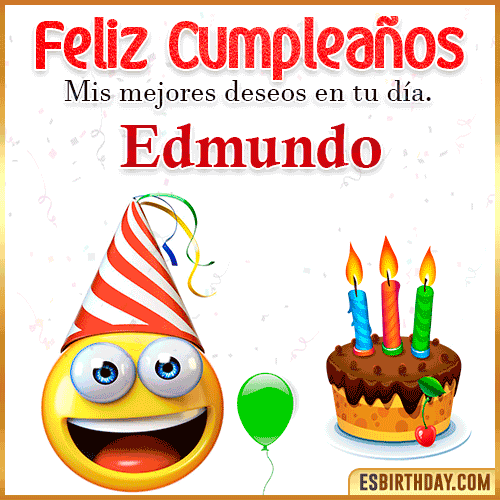 Imagen Feliz Cumpleaños  Edmundo