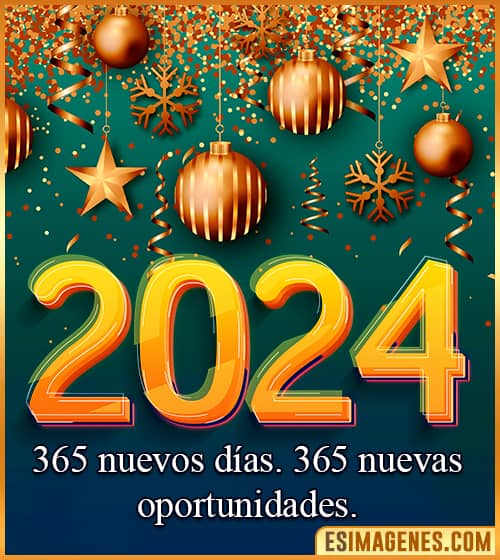 tarjeta de feliz ano nuevo 2024 para compartir