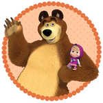 imagenes png masha y el oso