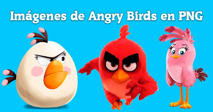 Imágenes de Angry Birds en PNG