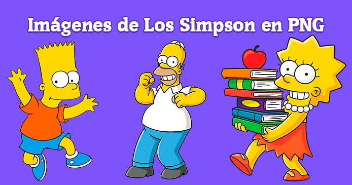 Imágenes de Los Simpson en PNG